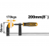 Струбцина F-образная 50х200 мм INGCO HFC020502